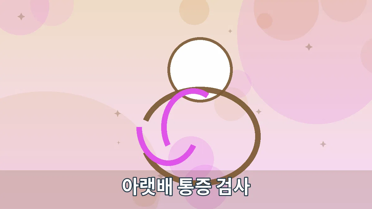 아랫배 통증 검사 안내 이미지 5