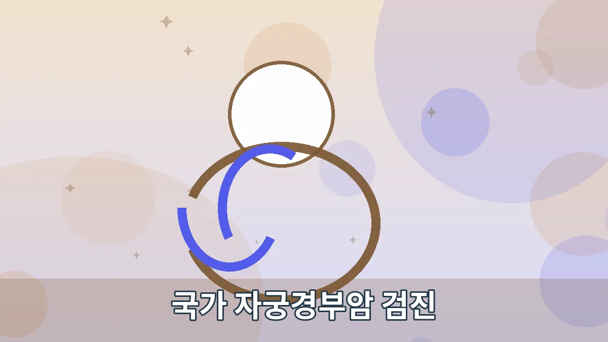 국가 자궁경부암 검진 안내 이미지 3